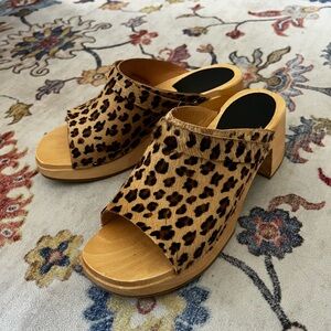 Swedish Hasbeens Open Toe Clog